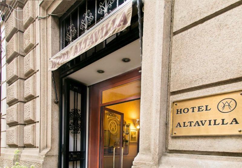 ホテル アルタヴィッラ ローマ エクステリア 写真